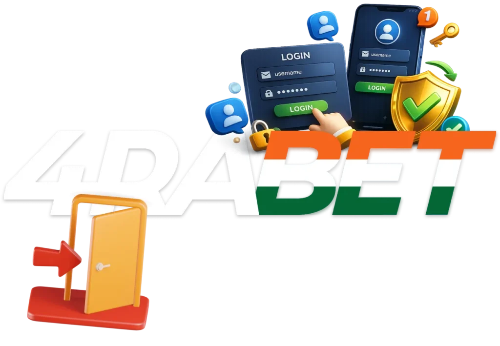 4rabet login page and account access