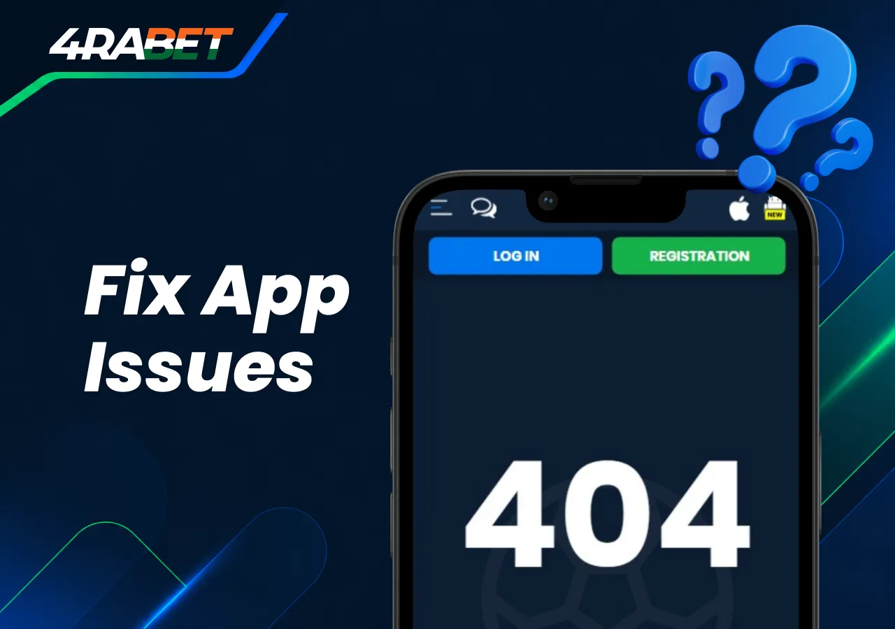 4rabet mobile app error fixes and support