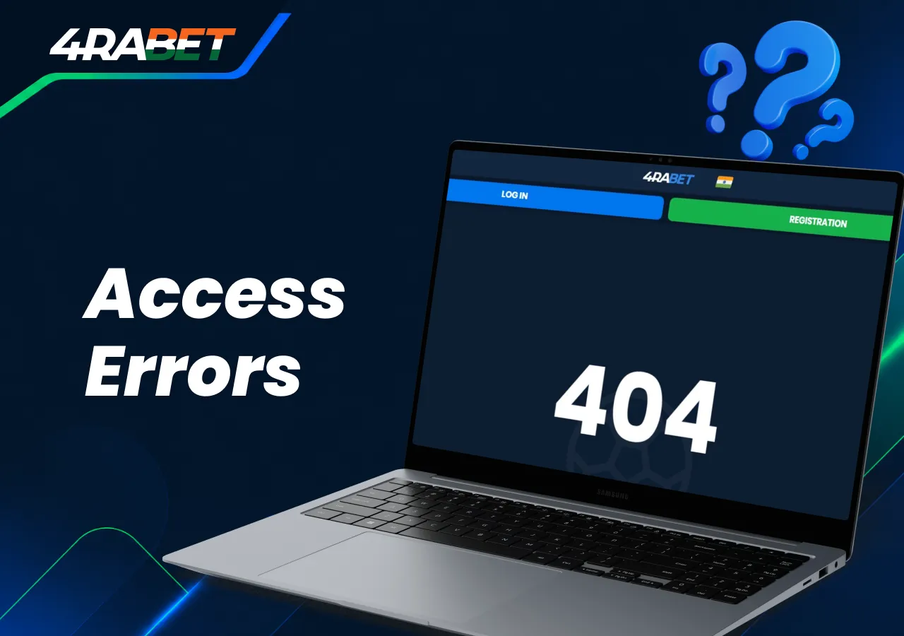 4rabet access errors and 404 page issues